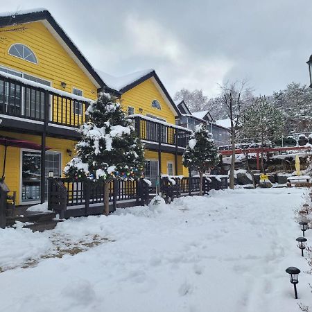 Honey Bear Pension Pyeongchang Esterno foto