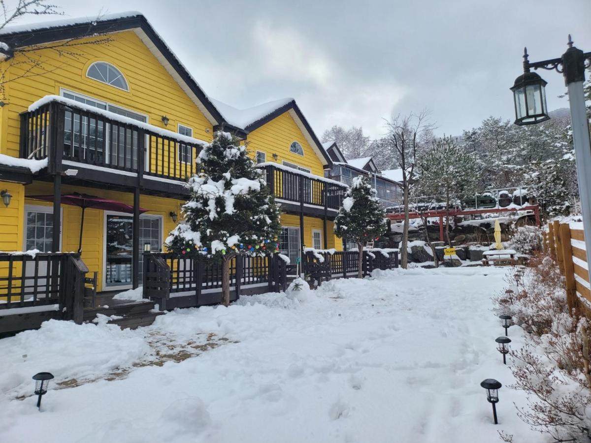 Honey Bear Pension Pyeongchang Esterno foto