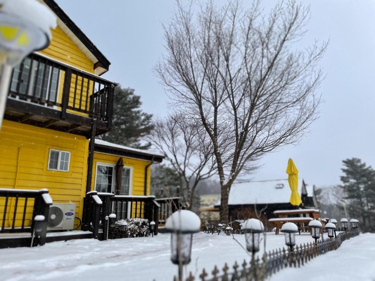 Honey Bear Pension Pyeongchang Esterno foto