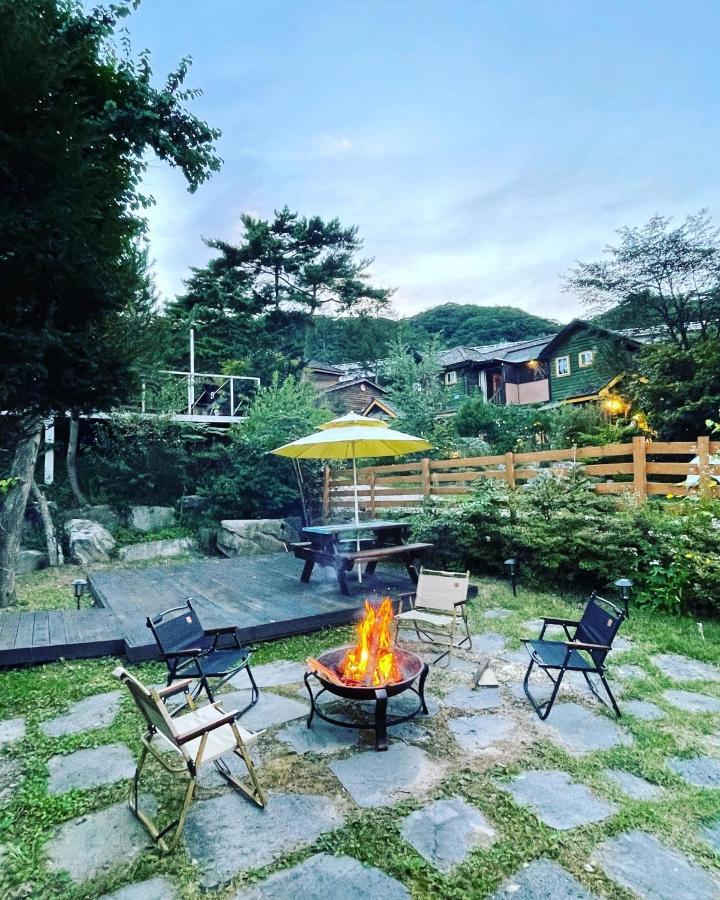Honey Bear Pension Pyeongchang Esterno foto